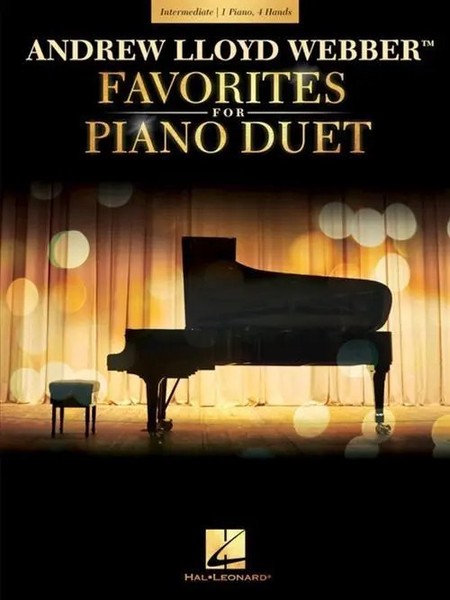 Andrew Lloyd Webber Favorites For Piano Duet | Early Intermediate Level | Webber-image