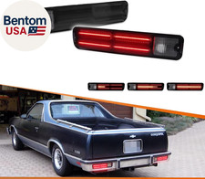 2PCS Rear Tail Light Smoked Lens 3-In-1 LED Tailamps Sequential Turn Signal Ligh