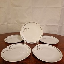 AK Kaiser „Domino Helsinki“ 5 Kuchenteller Ø 20cm Porzellan