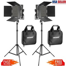 Studio Photography LED Video Light Stand Kit Video Recording YouTube Filmmakers