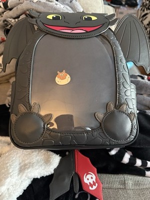 NWT DreamWorks How To Train Your Dragon Toothless Pin Collector Mini Backpack