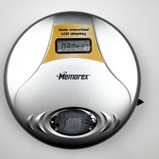 Memorex MD6451SIL Silver Portable CD Disc Player   Working