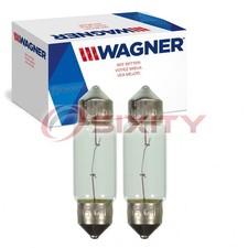 2 Pc Wagner License Plate Light Bulbs For 2004-2018 Kia Amanti Borrego Rondo Da 2 Pc Wagner License Plate Light Bulbs For 2004-2018 Kia Amanti Borrego Rondo Da