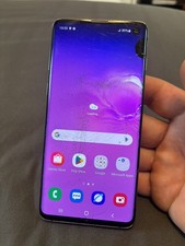 Samsung Galaxy S10 4G 128GB+8GB Prism Black ? Dual Sim Cracked (Unlocked)