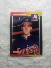 1989 Donruss - John Smoltz #642 *Denotes* on Back (RC)