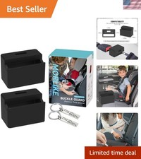 Morlike Silicone Seatbelt Secure Buckle Safety Cover Lock Keep Children Saf...