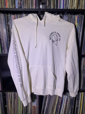 Matsumoto Shave Ice Hawaii Matsuri Long Sleeve Hoodie White Creame Small