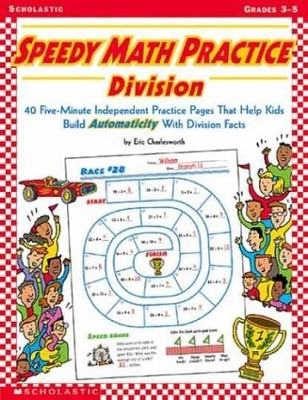 Speedy Math Practice: Division - Paperback, by Charlesworth Eric - Very Good j