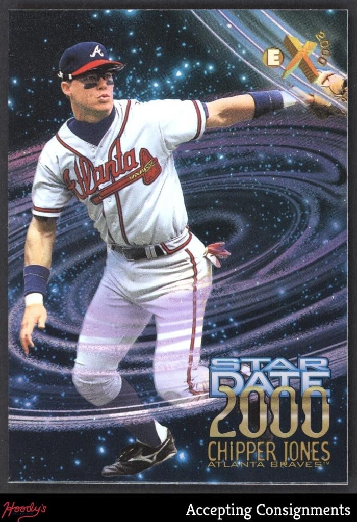1997 E-X2000 Star Date 2000 #5 Chipper Jones BRAVES