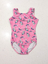 ADORABLE Destira EXTRA LARGE Gymnastics Dance Leotard UNICORN Rainbow Ultra Soft