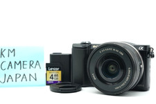US DUTY PAID Sony Alpha a5000 Mirrorless camera black sc 7922 16-50mm 027