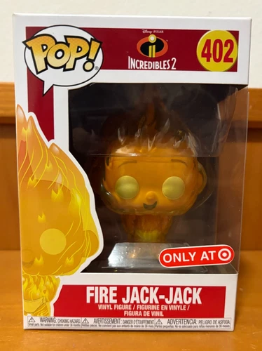 Funko Pop! Vinyl: Pixar - Jack-Jack (Fire) - Target (Exclusive) #402