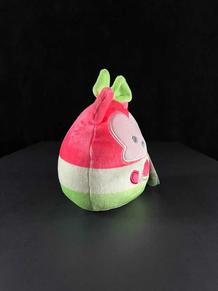 Peluche Disney Squishmallows Minnie Mouse Sandía 5" - Edición Frutas de Verano Foto 2 de 4