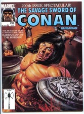 Cover of The Savage Sword of Conan #200