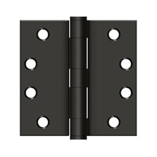 Deltana S44R5BB10B 4 x 4 x 0.625 in. Radius Hinge  Oil-Rubbed Bronze