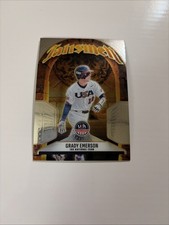 2026 Panini Stars & Stripes Grady Emerson Talismen #2 TOP PROSPECT