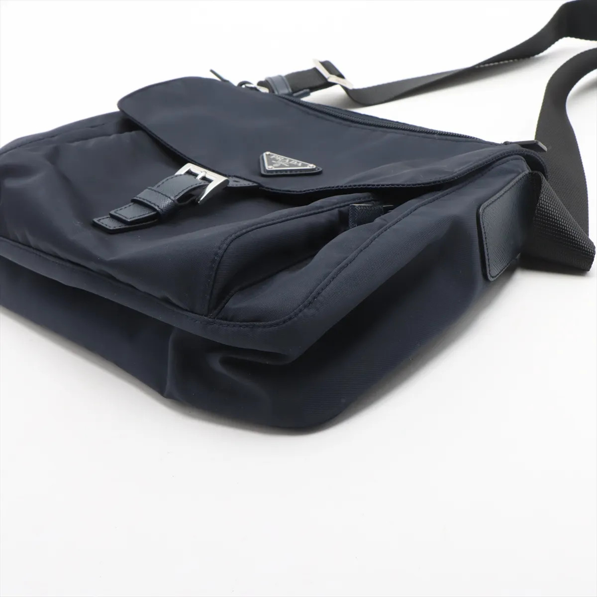 Prada Tessuto Nylon Shoulder bag Navy Blue thumbnail 3