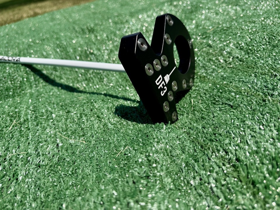 *NEW* LAB DF3 Sweeper Broomstick Putter 79.5° Lie White Accra Shaft RH ...