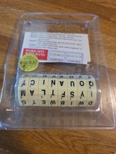 Primary: Vintage 1995 Geospace Word Spin Scramble Word Game