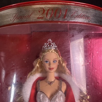 Mattel Holiday Celebration 2001 Barbie Doll - 50304