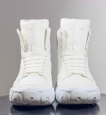 Alexander McQueen White Black Sneakers Mens U...
