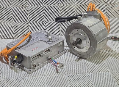 Danfoss UQM SPM250-130-2 EV Motor Transmission w/ PP HD-220 Controller