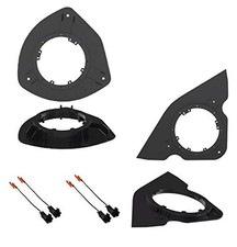 6" 6.5" 6.75" Inch Car Stereo Speaker Install Adapter Mount Bracket Plates an...