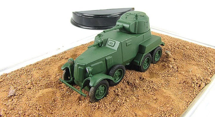 1:72 armored car BA-10 №53 series "Russian tanks" - Image 3 of 3