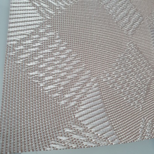 2 x Waterproof Woven Table Mats Modern Home Decor Washable Placemats Beige Pearl - Picture 6 of 9