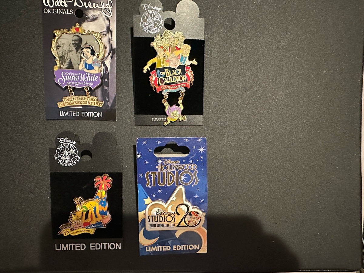 Rare Limited Edition Disney Pins Lot Of 4 | eBay