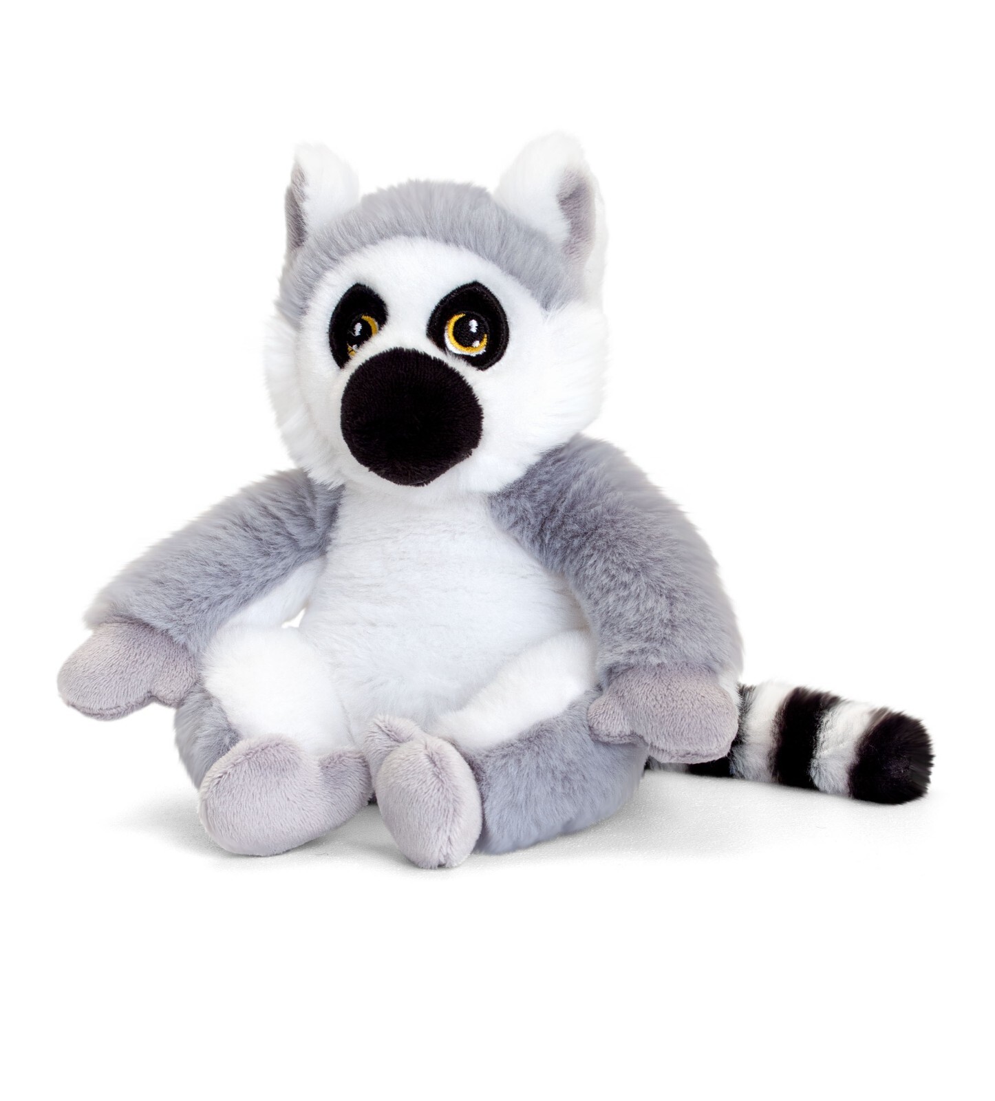 Lemur Plush Toy 18cm - 100% Recycled Eco Soft Teddy - Keel Keeleco