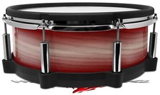 Wrap for Roland vDrum Shell PD140 Exotic Wood White Oak Burst Fire Red