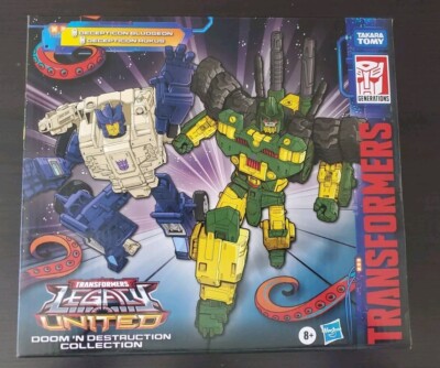 Transformers Legacy United Doom 'N Destruction Collection Bludgeon & Rukus New