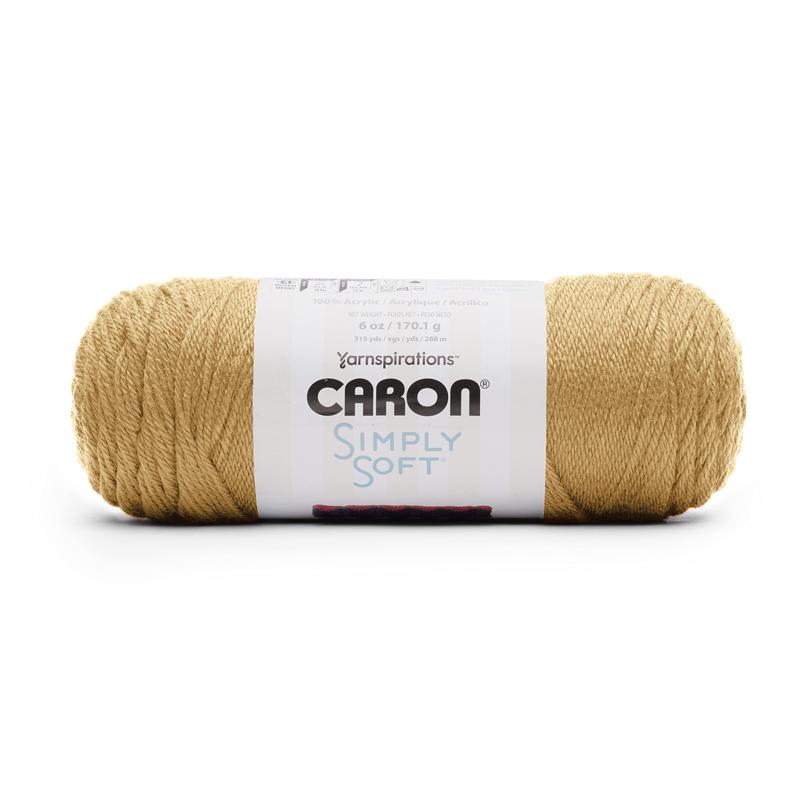 Caron Simply Soft Autumn Maize Yarn 3 Pack 100 Acrylic 215m 4 Worsted ...