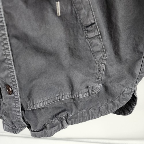 American Eagle Jacket Womens Medium Gray AE 177 Military Field Utility Gorpcore - Picture 4 of 7