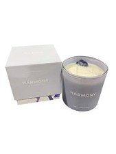 Harmony, Manifestation, Candle, Cedar, Violet, Scented, Agate, Crystal, 14oz