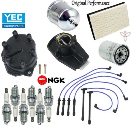 Tune Up Kit Wires Cap Rotor Spark Plugs for Nissan Quest V6; 3.3L 1999-2002 - Foto 1 di 1