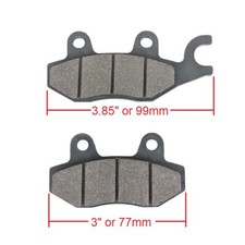 NEW - Gas Scooter Moped Disc Brake Pads 125cc 150cc 200cc 250cc - Chinese Parts
