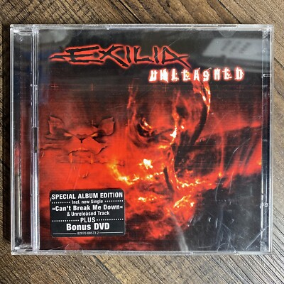 Exilia - Unleashed CD, Album 2004 Heavy Metal w/ Bonus DVD