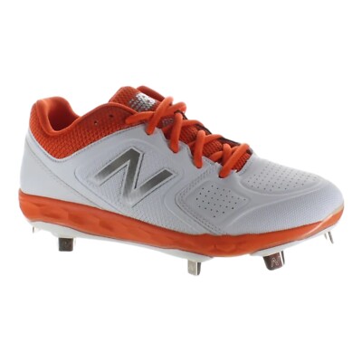 New Balance Womens Smvel001 White Softball Cleats Size (D