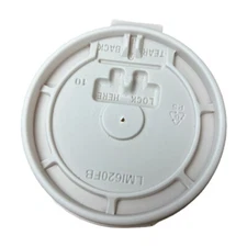 12 oz to 20 oz  Disposable  Coffee Bean Design Cold/Hot Drinking Coffee Tea Lids