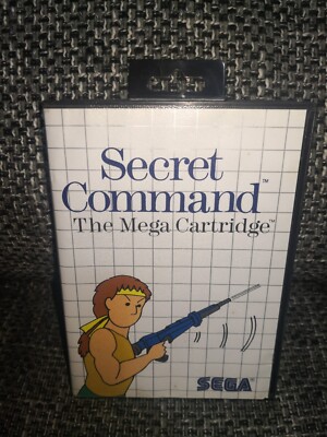 Secret Command Sega Master System komplett