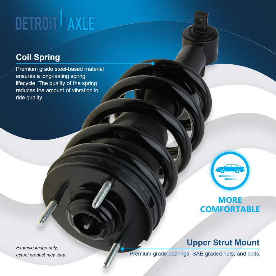 Front Struts Control Arms Ball Joint for Chevy GMC Tahoe Silverado Sierra 1500 - Image 4 of 4