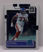 Evan Neal 2022 Donruss Optic Rated Rookie #251 New York Giants RC