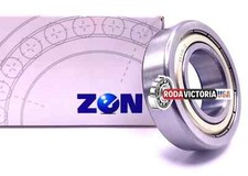 ZEN R16 ZZ Deep Groove Ball Bearing, Metal Shielded 1 X 2 X 1/2 inch
