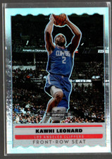 2019-20 Panini Contenders Optic Front Row Seat #11 Kawhi Leonard