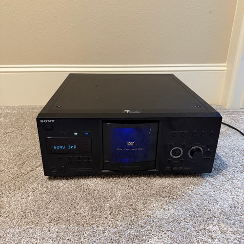 Sony DVP-CX985V Disc Explorer 400 CD/DVD Player Changer Parts/Repair NO Remote - Picture 4 of 14