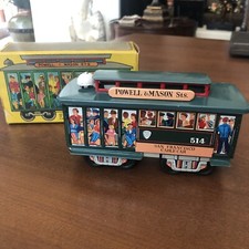 Powell Mason st Tin Toy street cable Car, San Francisco 514, Original Box