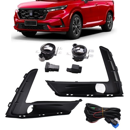 Bumper LED Fog Light Set For Honda CRV CR V 2023 2024 W Bulb Switch bumper-led-fog-light-set-for-honda-crv-cr-v-2023-2024-w-bulb-switch