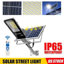 LED Commercial Solar Street Light Outdoor Waterproof Road Lamp For Parking Lot